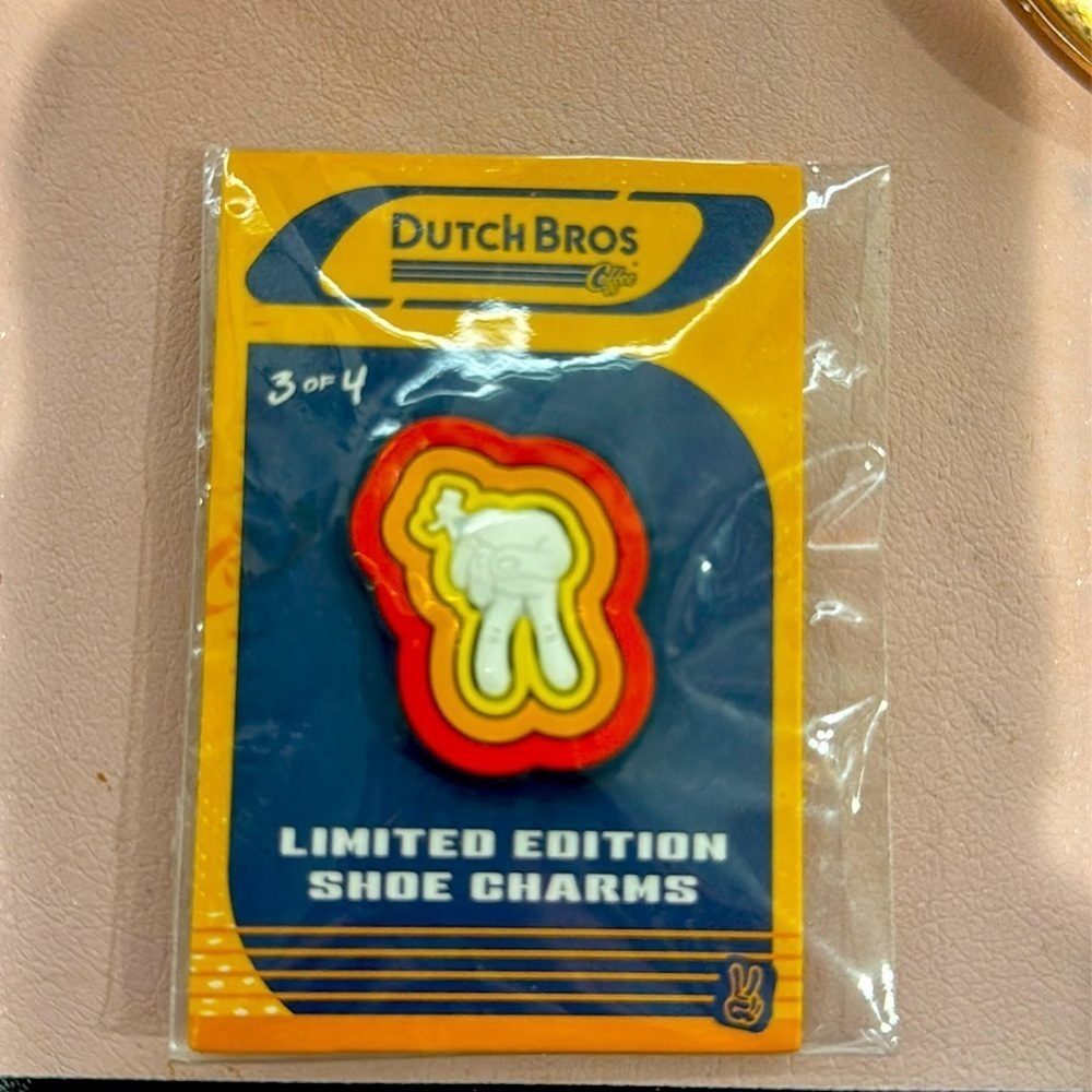 Dutch Bros Shoe Charm New in Package